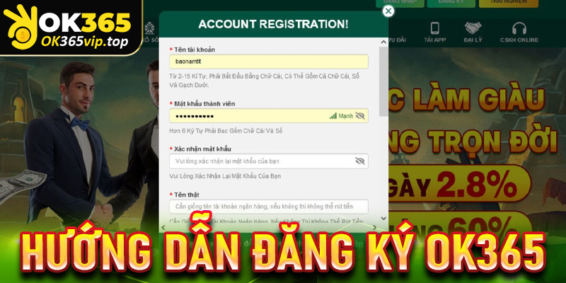 Hướng dẫn đăng ký OK365 chi tiết từ A - Z nhanh chóng